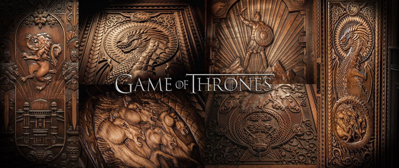 Pub doors based on game of Thrones