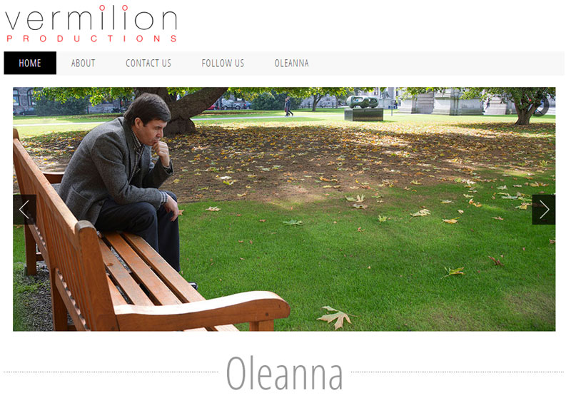 Vermilion Productions website