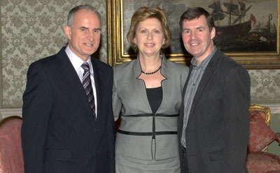 At Aras an Uachtarian 12 Feb 2010